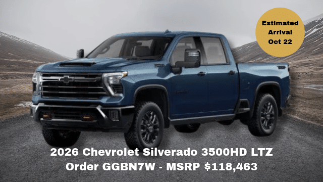 2026 Chevrolet Suburban High Country in mountainous terrain; MSRP $128,637, arrives June 26.