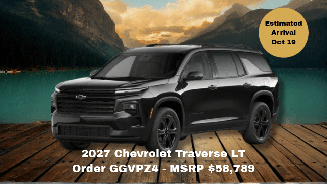 2026 Chevrolet Silverado 1500 RST truck on road, MSRP $86,513, arrival June 30.