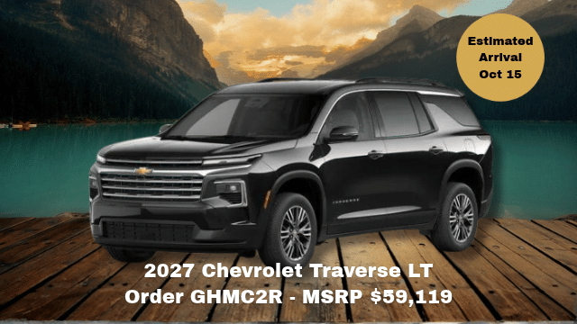 2026 Chevrolet Suburban High Country in mountainous terrain; MSRP $128,637, arrives June 26.